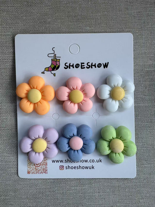 Resin Flowers Charms Set 1
